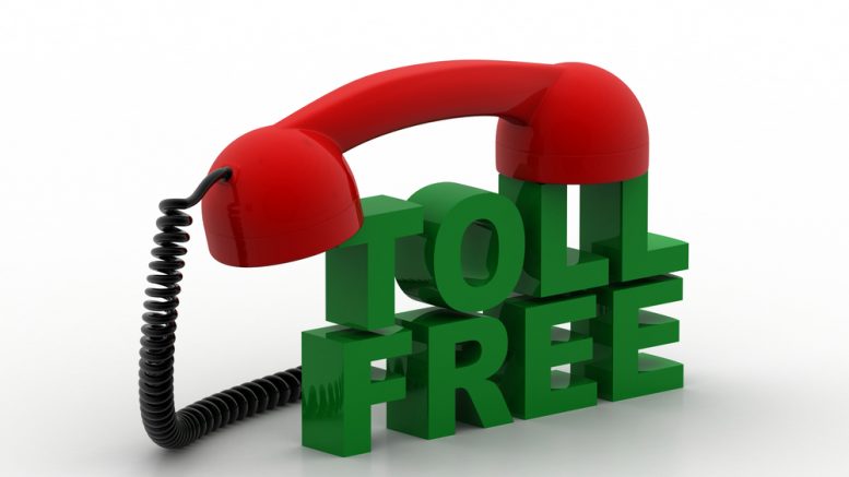 toll ff free number free