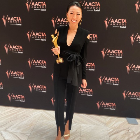 Jane Cho at the AACTA Awards